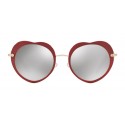 Miu Miu - Miu Miu Noir Sunglasses - Heart - Chrome - Sunglasses - Miu Miu Eyewear