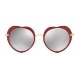 Miu Miu - Miu Miu Noir Sunglasses - Heart - Chrome - Sunglasses - Miu Miu Eyewear