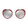 Miu Miu - Occhiali Miu Miu Noir - Cuore - Cromati - Occhiali da Sole - Miu Miu Eyewear