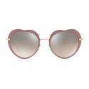 Miu Miu - Miu Miu Noir Sunglasses - Heart - Anthracite Brown - Sunglasses - Miu Miu Eyewear