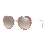 Miu Miu - Miu Miu Noir Sunglasses - Heart - Anthracite Brown - Sunglasses - Miu Miu Eyewear