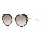 Miu Miu - Miu Miu Noir Sunglasses - Heart - Anthracite Mauve - Sunglasses - Miu Miu Eyewear