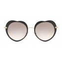 Miu Miu - Occhiali Miu Miu Noir - Cuore - Antracite Mauve - Occhiali da Sole - Miu Miu Eyewear