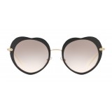 Miu Miu - Miu Miu Noir Sunglasses - Heart - Anthracite Mauve - Sunglasses - Miu Miu Eyewear