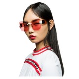 Miu Miu - Occhiali Miu Miu Sorbet - Farfalla - Rosso - Occhiali da Sole - Miu Miu Eyewear