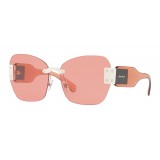 Miu Miu - Occhiali Miu Miu Sorbet - Farfalla - Rosso - Occhiali da Sole - Miu Miu Eyewear