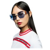 Miu Miu - Miu Miu Sorbet Sunglasses - Butterfly - Petunia - Sunglasses - Miu Miu Eyewear