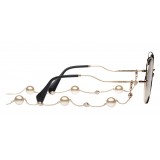 Miu Miu - Chain for Glasses Miu Miu - Gold - Sunglasses - Miu Miu Eyewear