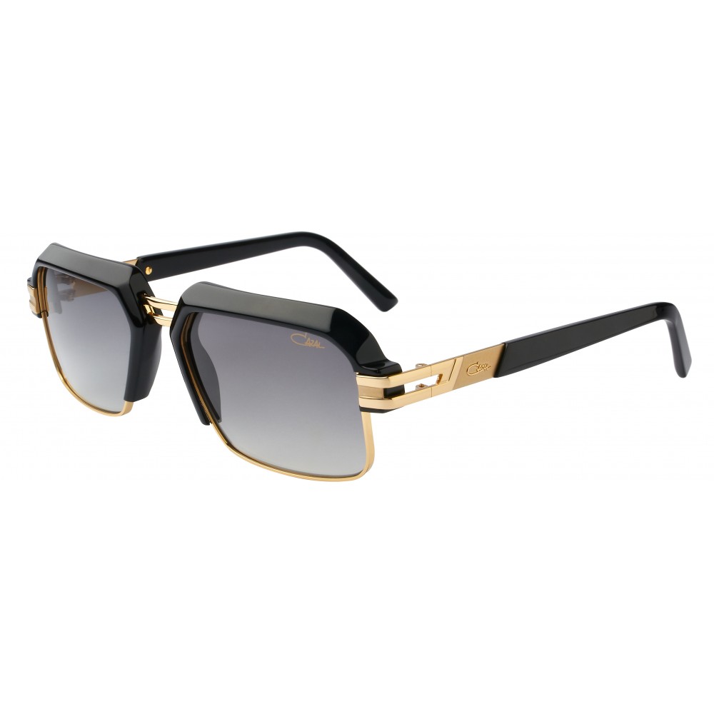 Cazal Vintage 6020 3 Legendary Black Gold Sunglasses Cazal Eyewear Avvenice