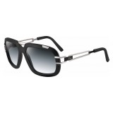 Cazal - Vintage 8015 - Legendary - Black Matt Silver - Sunglasses - Cazal Eyewear