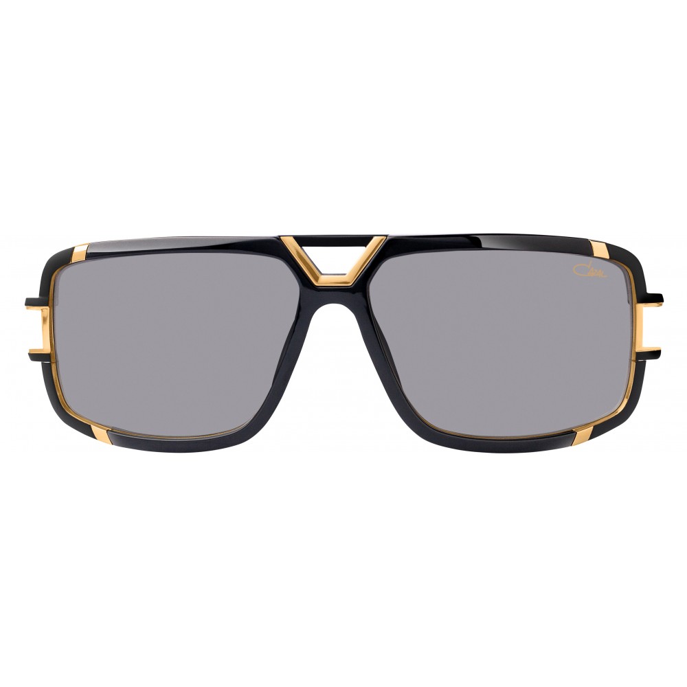 Cazal Vintage 9074 Legendary Black Gold Sunglasses Cazal Eyewear Avvenice