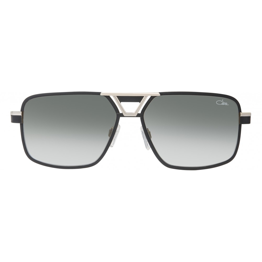 CAZAL Sunglasses Cazal 9071 002 Black Silver Green Gradient 61 15 140 NEW 100% Authent 