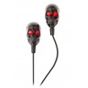 2 ME Style - Auricolari In-Ear Teschio Neri e Cristalli Swarovski