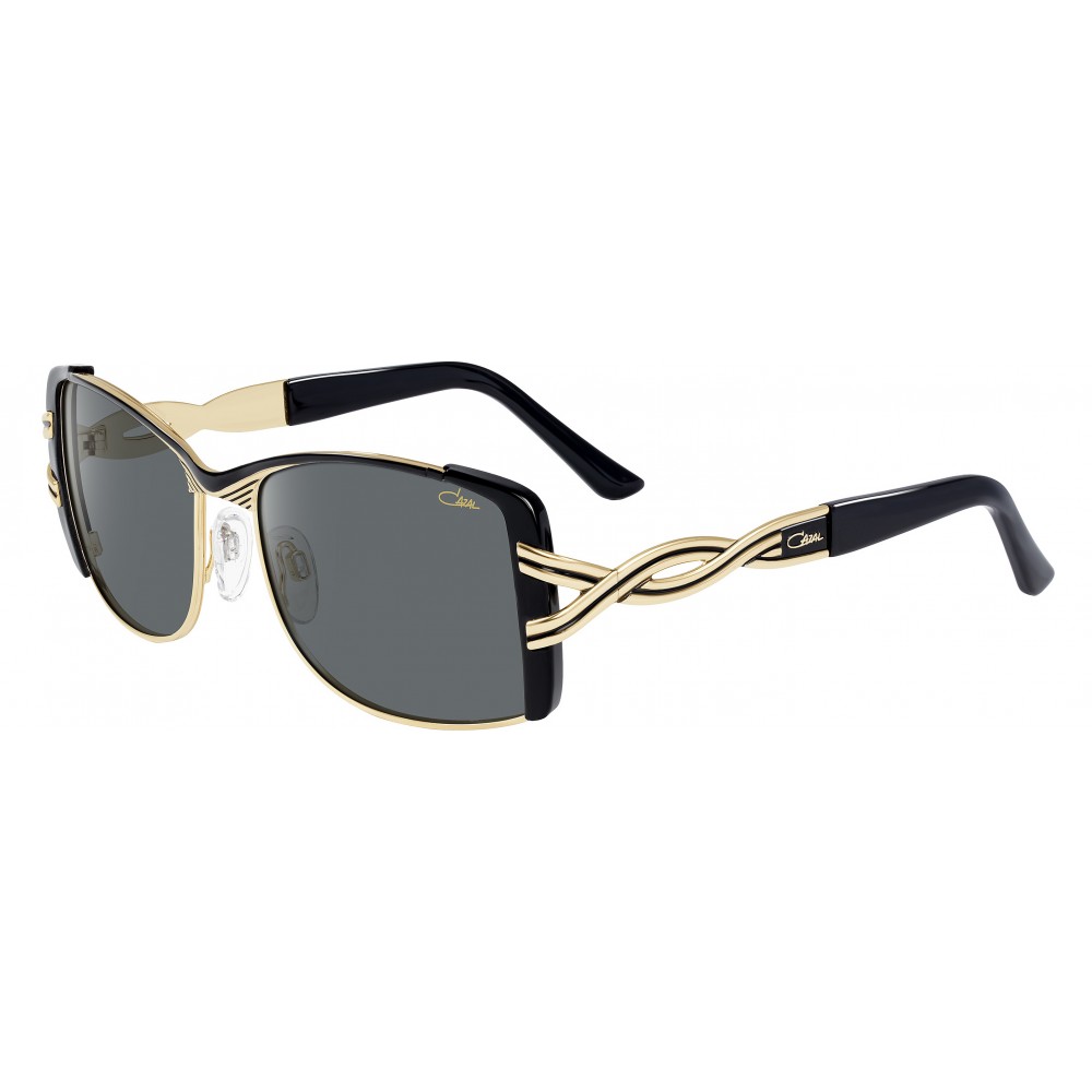 Cazal Vintage 9059 Legendary Black Gold Sunglasses Cazal Eyewear Avvenice