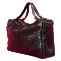 Garage par Reveil - Sharon Bag - Python Bag - Black - Handmade in Italy - Luxury High Quality Accessory