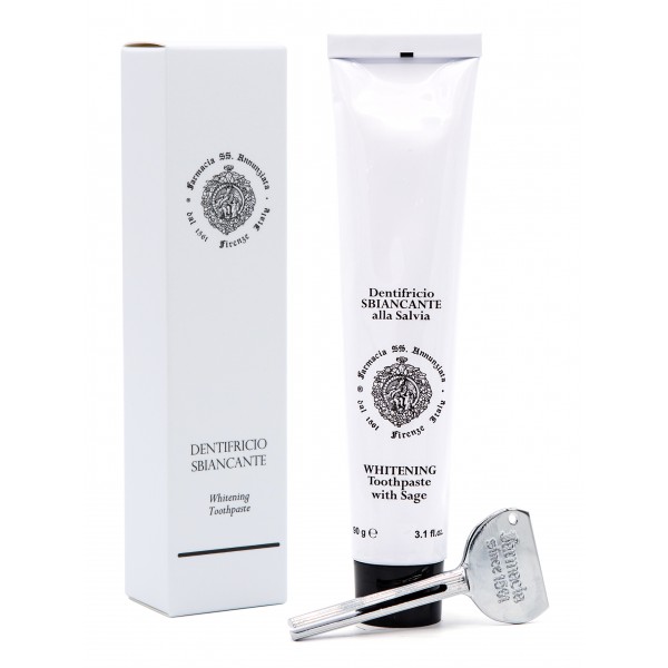 Farmacia SS. Annunziata 1561 - Whitening Toothpaste With Sage - Protect The Health and Beauty of Your Smile