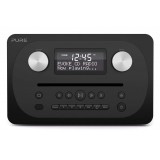 Pure - Evoke C-D4 - Siena Black - Compact All-in-One Music System with Bluetooth - High Quality Digital Radio