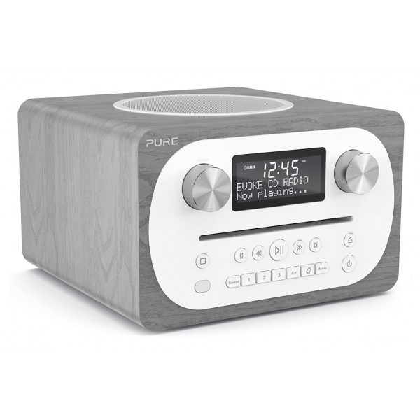 Pure - Evoke C-D4 - Grey Oak - Compact All-in-One Music System with  Bluetooth - High Quality Digital Radio - Avvenice