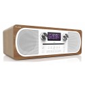 Pure - Evoke C-D6 - Walnut - Stereo All-in-One Music System with Bluetooth - High Quality Digital Radio