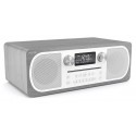 Pure - Evoke C-D6 - Grey Oak - Stereo All-in-One Music System with Bluetooth - High Quality Digital Radio