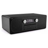 Pure - Evoke C-D6 - Nero Siena - Sistema Audio Stereo All-in-One con Bluetooth - Radio Digitale di Alta Qualità