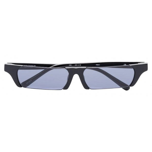 Marcelo Burlon - Black Linda Farrow Edition Cut-Out Sunglasses - County of Milan - Marcelo Burlon Eyewear