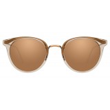 Linda Farrow - 722 C5 Oval Sunglasses - Ash - Linda Farrow Eyewear