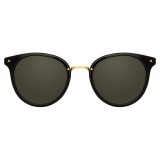 Linda Farrow - 722 C1 Oval Sunglasses - Black - Linda Farrow Eyewear