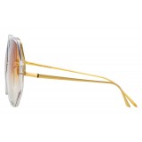 Linda Farrow - 901 C9 Oversized Sunglasses - Clear - Linda Farrow Eyewear