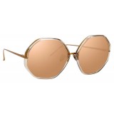 Linda Farrow - 901 C4 Oversized Sunglasses - Ash - Linda Farrow Eyewear