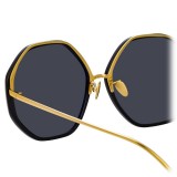 Linda Farrow - 901 C1 Oversized Sunglasses - Black - Linda Farrow Eyewear