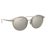 Linda Farrow - 911 C5 D-Frame Sunglasses - Truffle - Linda Farrow Eyewear