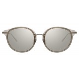 Linda Farrow - 911 C5 D-Frame Sunglasses - Truffle - Linda Farrow Eyewear