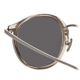 Linda Farrow - 911 C5 D-Frame Sunglasses - Truffle - Linda Farrow Eyewear