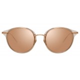 Linda Farrow - 911 C4 D-Frame Sunglasses - Ash - Linda Farrow Eyewear