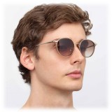 Linda Farrow - 911 C3 D-Frame Sunglasses - Tobacco - Linda Farrow Eyewear