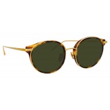 Linda Farrow - Occhiali da Sole D-Frame 911 C2 - Tartaruga - Linda Farrow Eyewear