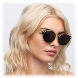 Linda Farrow - 911 C1 D-Frame Sunglasses - Black - Linda Farrow Eyewear