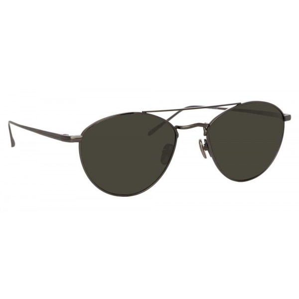 Linda Farrow - 876 C6 Aviator Sunglasses - Nickel - Linda Farrow Eyewear