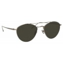 Linda Farrow - 876 C5 Aviator Sunglasses - White Gold - Linda Farrow Eyewear