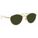 Linda Farrow - 876 C4 Aviator Sunglasses - Yellow Gold - Linda Farrow Eyewear