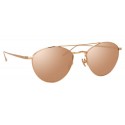 Linda Farrow - 876 C3 Aviator Sunglasses - Rose Gold - Linda Farrow Eyewear