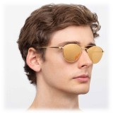 Linda Farrow - 876 C1 Aviator Sunglasses - Yellow Gold - Linda Farrow Eyewear