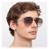 Linda Farrow - 859 C6 Aviator Sunglasses - Light Gold - Linda Farrow Eyewear