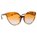 Linda Farrow - 871 C4 Cat Eye Sunglasses - Tortoiseshell - Linda Farrow Eyewear