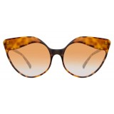 Linda Farrow - 871 C4 Cat Eye Sunglasses - Tortoiseshell - Linda Farrow Eyewear