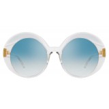 Linda Farrow - 844 C6 Oversized Sunglasses - Clear - Linda Farrow Eyewear