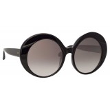 Linda Farrow - 844 C1 Oversized Sunglasses - Black - Linda Farrow Eyewear