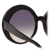 Linda Farrow - 844 C1 Oversized Sunglasses - Black - Linda Farrow Eyewear