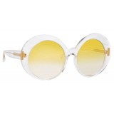 Linda Farrow - 844 C5 Oversized Sunglasses - Clear - Linda Farrow Eyewear - Regina King Official